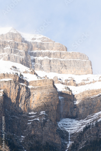 Paisajes nevados de Ordesa y Monte Perdido