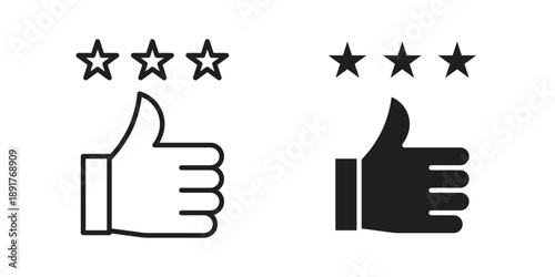 Customer feedback icon vector design. Vector elements for infographic web