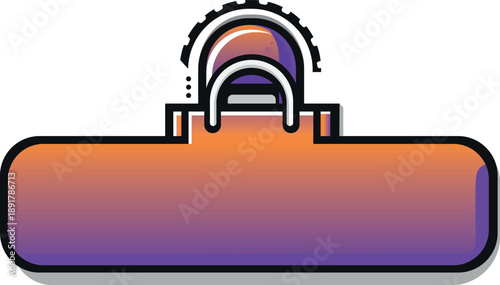 Illustration of a place for text or explanation