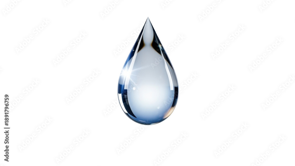 Obraz premium Clear Water Drop