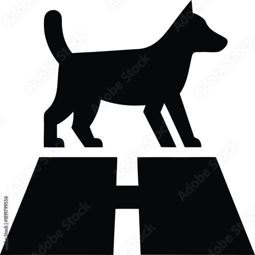 sitting on floor surrounded by unopened mail silhouette vector illustration on transparent background