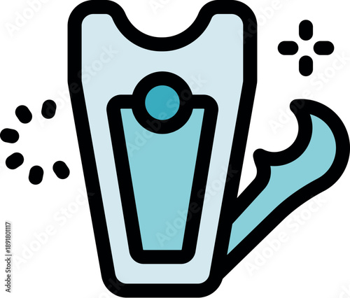 Nail clipper opening, ready for precise nail trimming and grooming