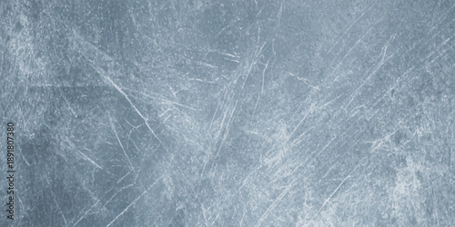 Abstract blue water surface texture with a marble ice pattern and grunge stone wall design for a cold winter backdrop