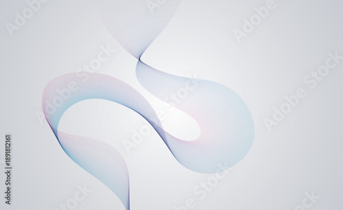 Abstract colored wave lines. Modern shape cover. Graphic concept for your design.