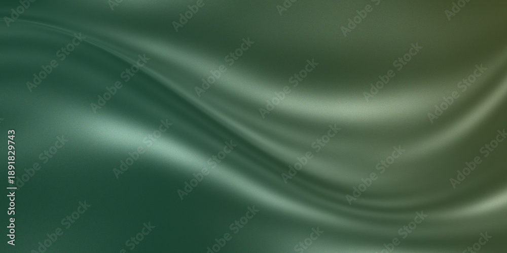 Obraz premium green luxury silk background, abstract green background