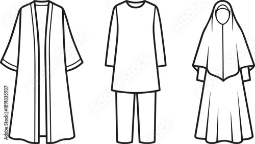 Modest clothing abaya hijab and loungewear set for women stylish modest lifestyle