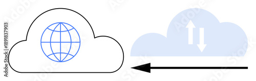 Cloud computing. Cloud computing supports data transfer and bidirectional file synchronization, ensuring global connectivity. Cloud computing enhances file sharing, data management, and remote work