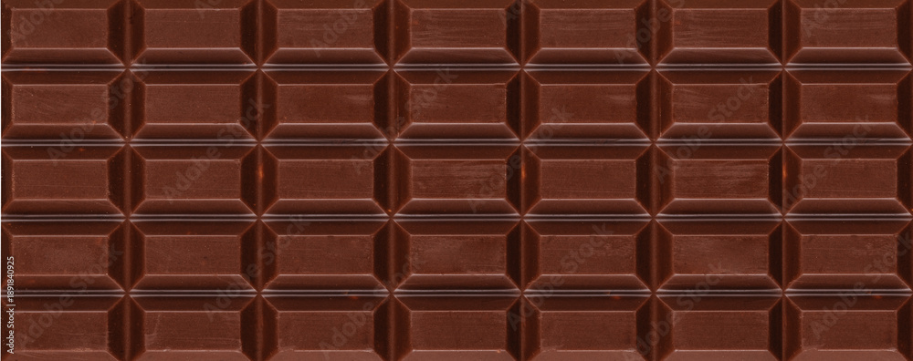 Naklejka premium Milk chocolate bar texture background