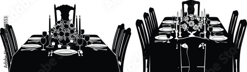 Easter sunday celebration silhouette with church bells and cross