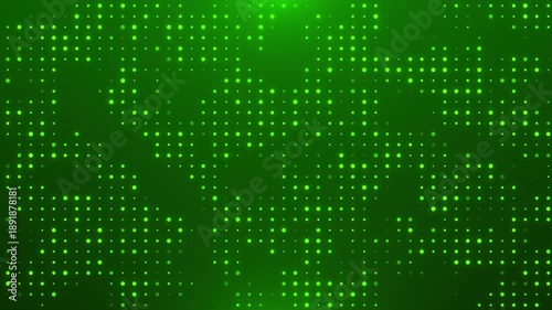 Abstract Green Background Seamless Loop 4K