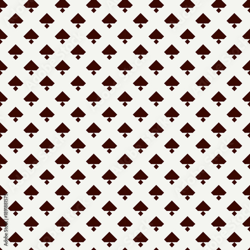 Geometric seamless pattern. Minimal suface print. Bell motif ornament. Simple geo background. Ornamental wallpaper. Vector abstract digital paper