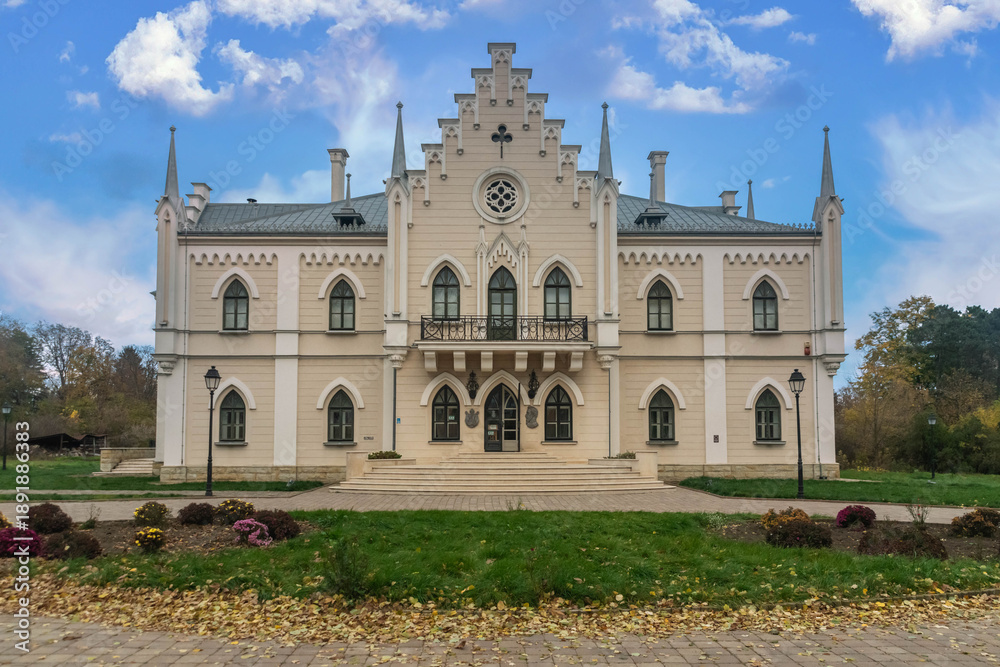 Fototapeta premium Ruginoasa Palace near Iasi, Romania