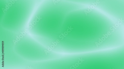 Looping smooth green gradient background with soft organic blur flow and horizontal drifting motion
