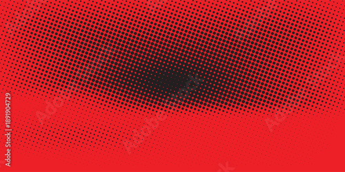 Halftone rhythm black wave. Vector illustration. Halftone circle dots pattern.