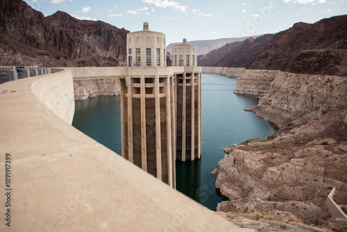 Hoover dam nevada, arizona usa