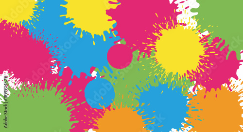 Vibrant circular patterns in diverse colors overlap dynamically creating an abstract visual representation of modern artistry and creativity