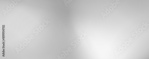 Silver foil background with metal mirror texture. Chrome gradient surface with light gloss simple abstract