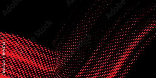 red black brush wrap car sticker pattern abstract banner sporty lines red black color combination grunge brush pattern racing motorcycle design, Eps 10.