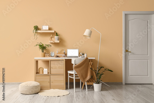 Interior of office with inv...