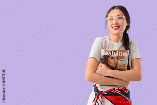 Beautiful young happy Asian...