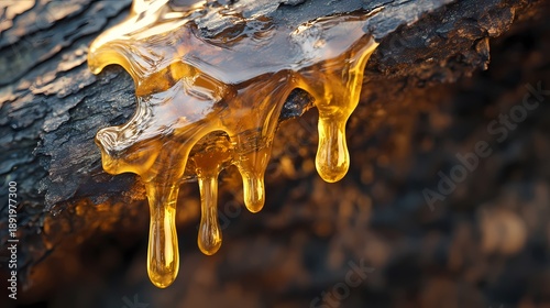 Pine Resin Drip Marks​ Texture​​​ poster background