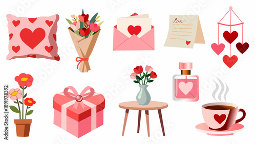 Mother’s Day Elements Collection in Flat Style for Loving Celebrations