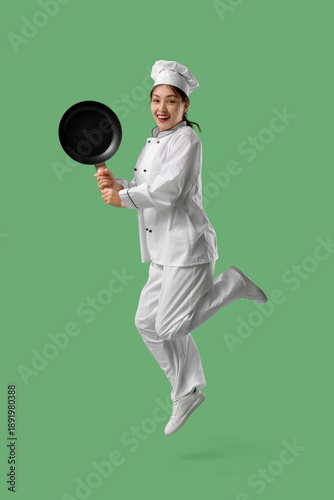 Beautiful young happy Asian...