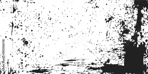 Wallpaper Mural Abstract grunge textured background with ink splashes and frame Torontodigital.ca