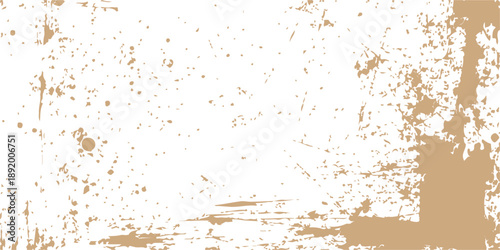 Abstract grunge textured background with paint and splash effects