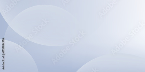 Realistic neumorphic studio. White podium in front of white concentric circles with glow.  eps 10