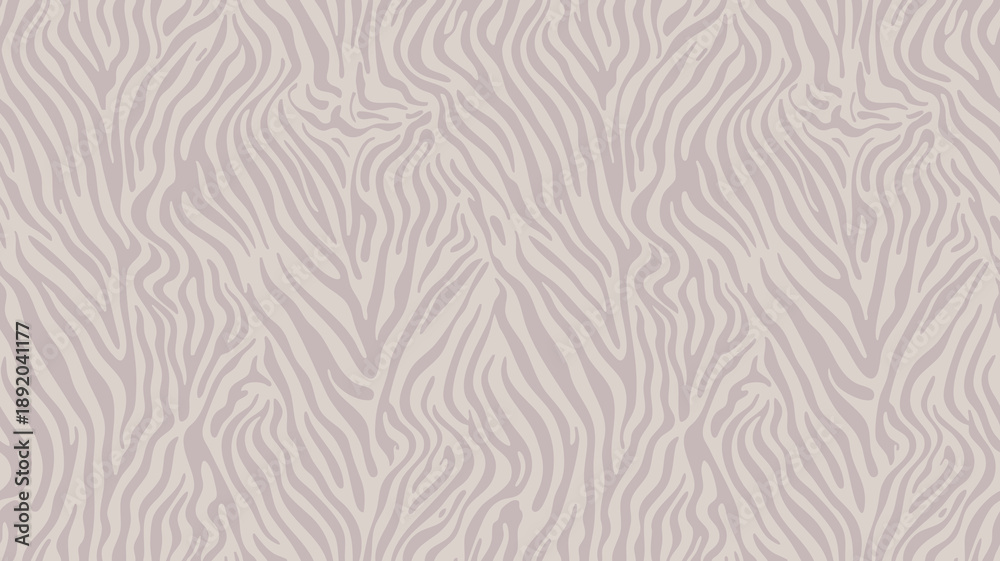 Fototapeta premium Subtle pink and beige zebra stripe pattern, a repeating design.