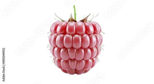 Single Ripe Raspberry