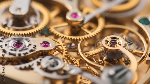 Luxury Mechanical Watch Movement / 高級機械式時計のムーブメント3