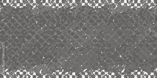 Abstract grayscale texture resembling a distressed metal grid pattern