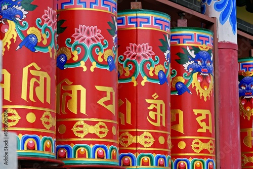Guanghui Temple, a Tibetan Buddhist monastery in Ewenki Autonomous Banner, Hulunbuir City, Inner Mongolia Autonomous Region, China