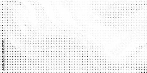 Halftone dots pattern with gradient effect