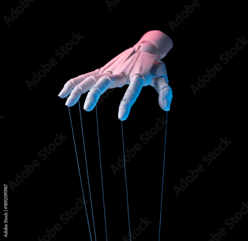 Concept of Digital Manipulation and Control by Robotic Puppet Master
