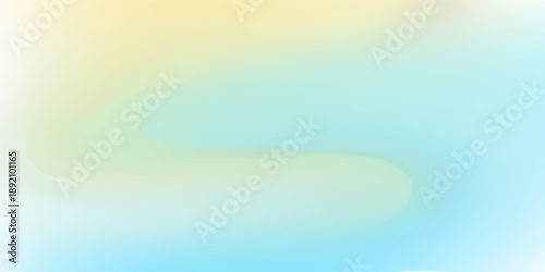 Soft pastel gradient blending yellow and blue tones with a gentle, airy feel perfect for fresh, calming, and modern abstract vector backgrounds.