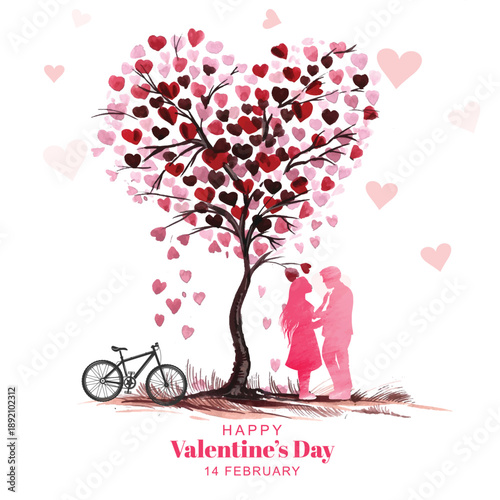 HAPPY VALENTINE DAY  CARD