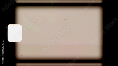 4K Vintage Super 8mm Film Overlay with Light Leaks Cinematic Dust Scratches, Nostalgic Light Burn Effects