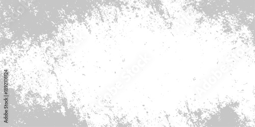 An aged vintage paper texture with a grey grunge paint design creates a rough dirty stone wall surface effect on this blank retro backdrop pattern