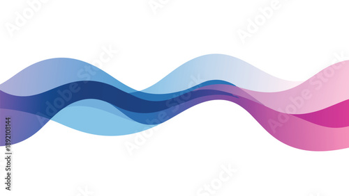 Vibrant Fluid Motion Graphic Design Element