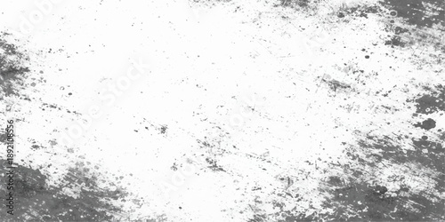 An abstract black and white grunge background features a textured stone wall design with vintage ink drops and a rough paper surface pattern