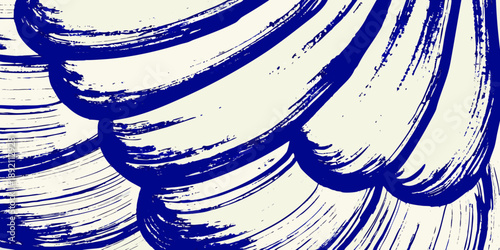 Detailed sketch of nautilus shells with swirling repeating patterns