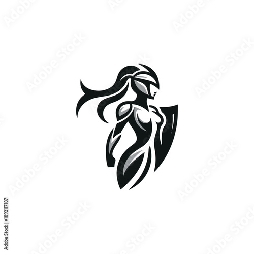 Female Knight Logo