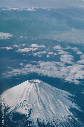 Sly view of Mount Fuji
Japan from above