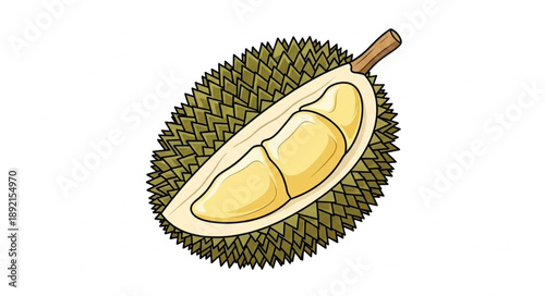 pear on white background