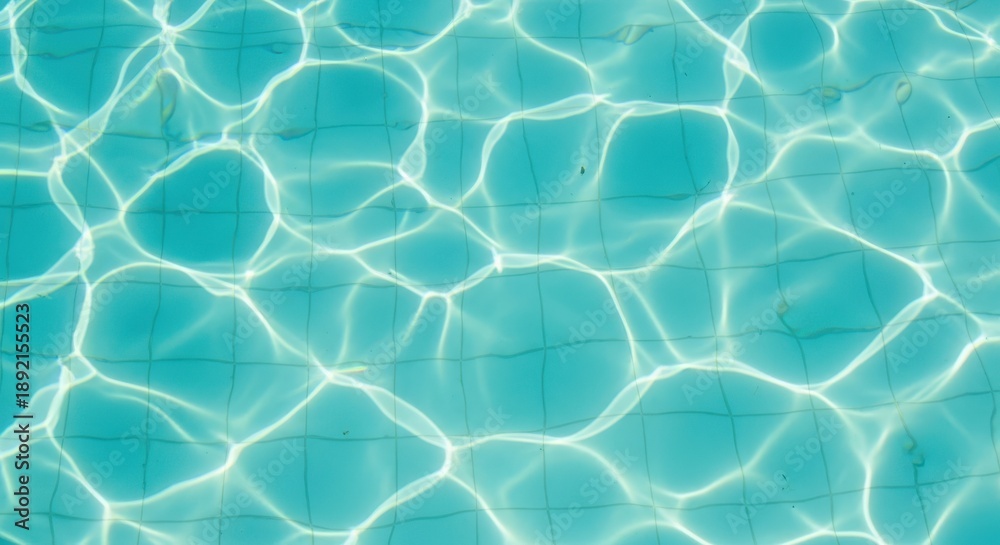 Obraz premium Pool Water Surface Ripples Texture Background