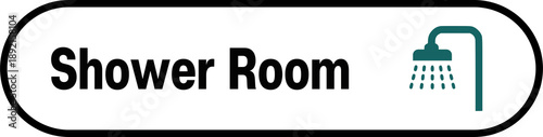 Shower Room Sign