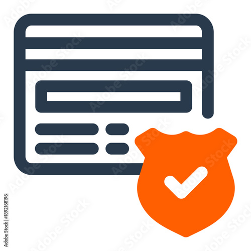 Secure online payment verification with protected credit card